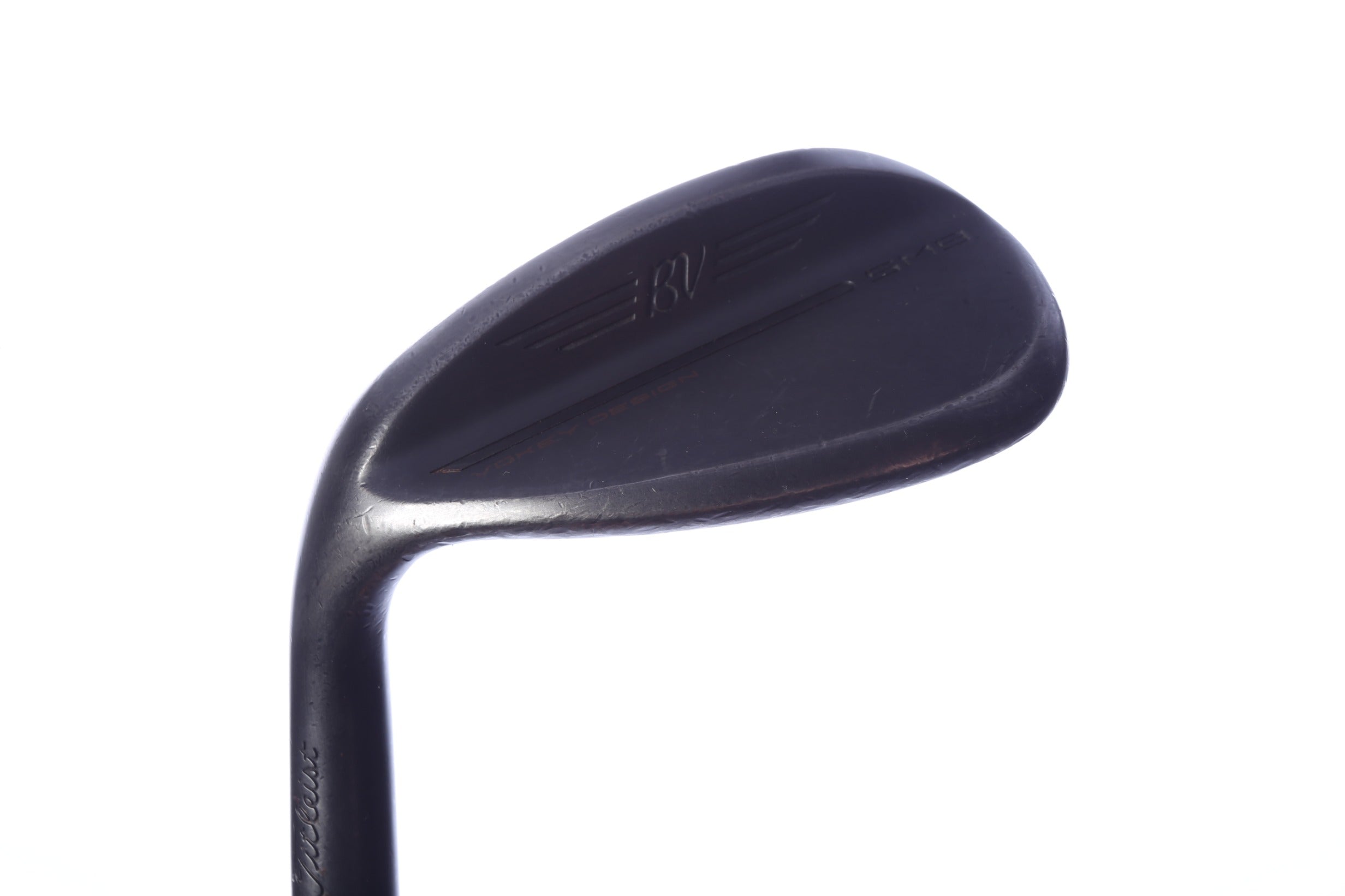 Used Titleist Vokey SM9 Jet Black Lob Wedge - Left-Handed - 58 Degrees - Regular Plus Flex