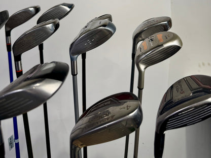 Wholesale Lot of 24 Adams Hybrids and Fairway Woods.-Next Round
