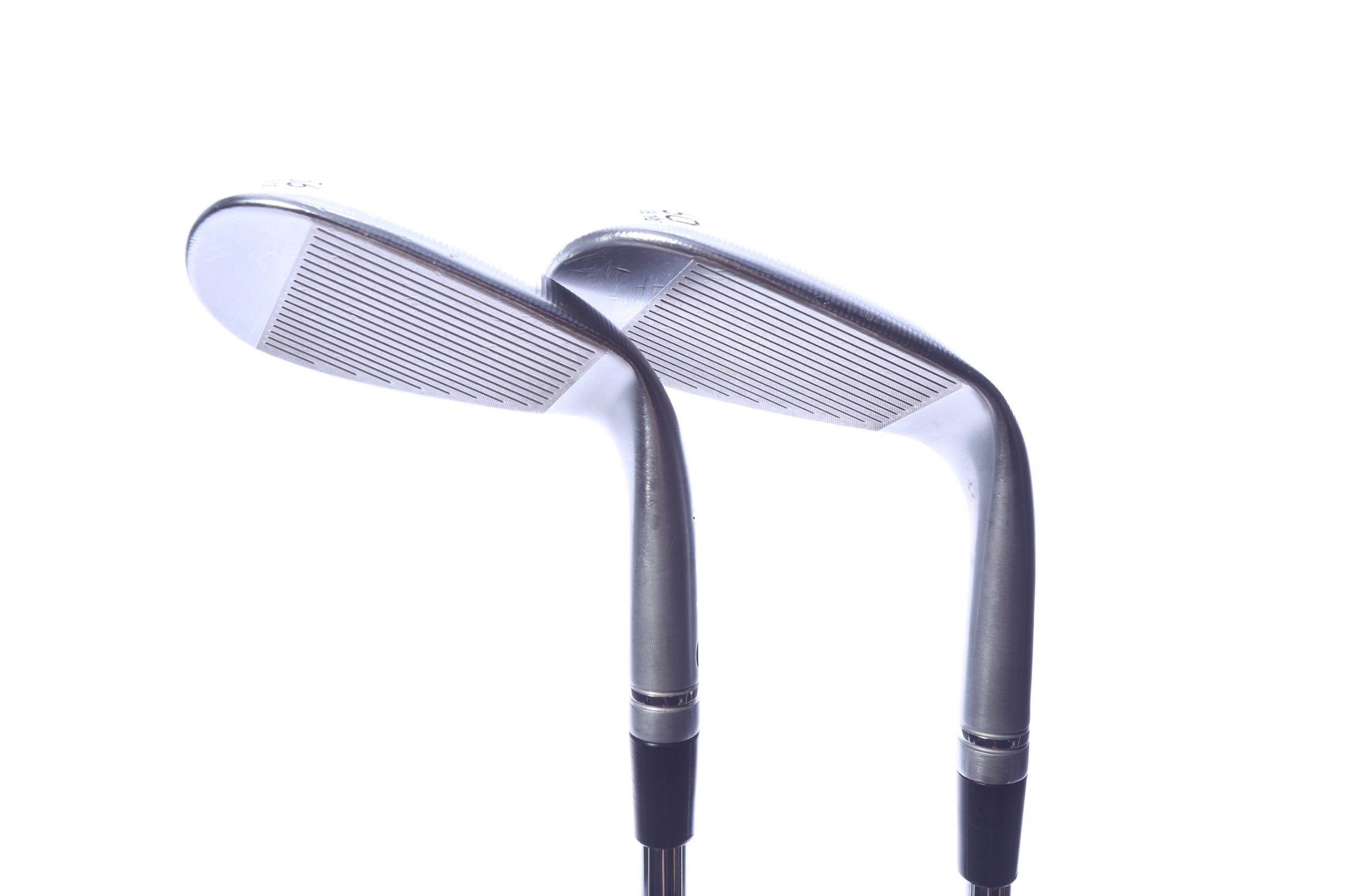 Used TaylorMade Milled Grind 4 Raw Wedge Set - Left-Handed - 56*, 60* - Wedge Flex