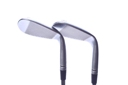 Used TaylorMade Milled Grind 4 Raw Wedge Set - Left-Handed - 56*, 60* - Wedge Flex