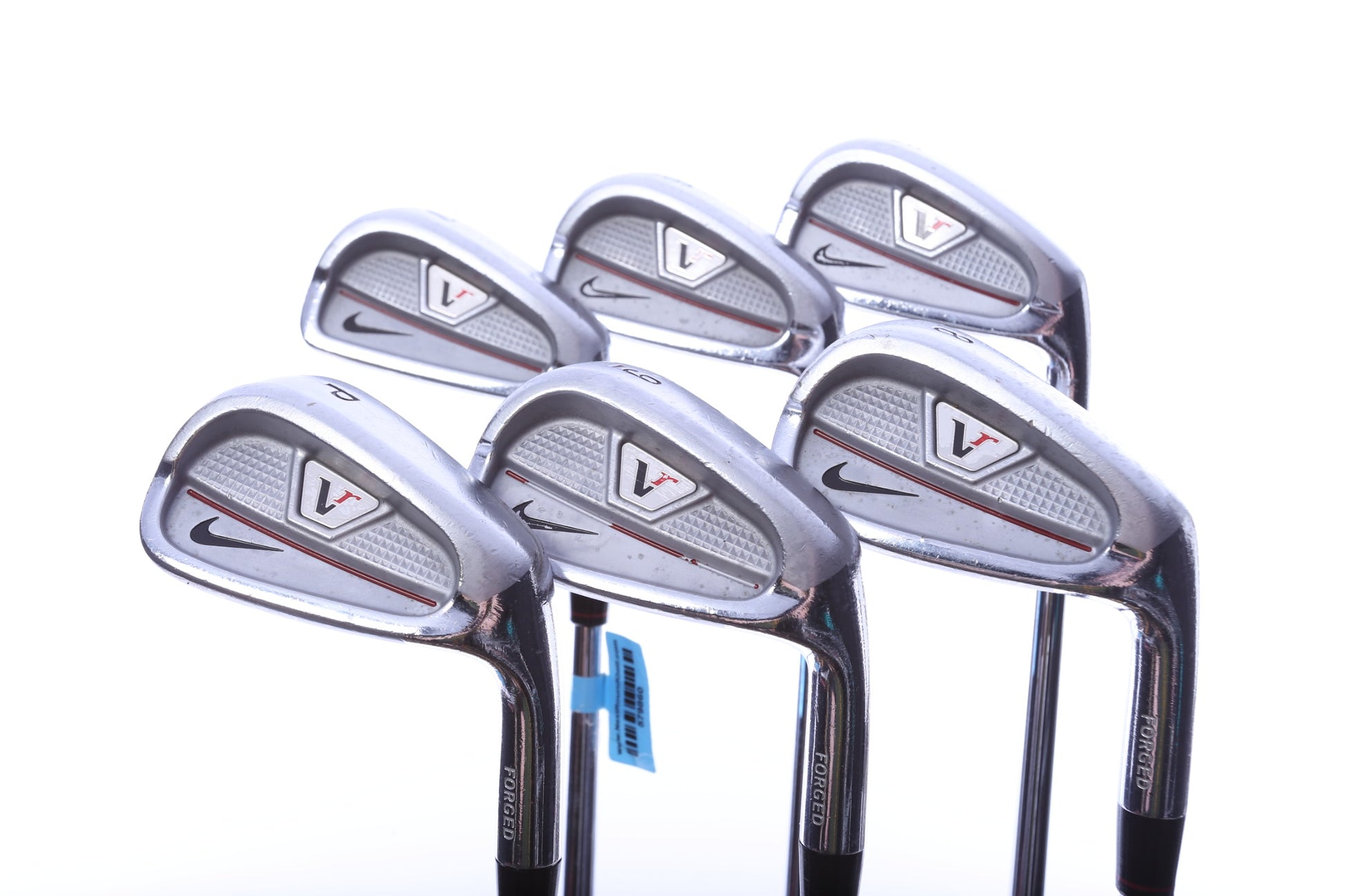 Used Nike Victory Red Forged Split Cavity Iron Set - Right-Handed - 5-PW - Stiff Flex-Next Round