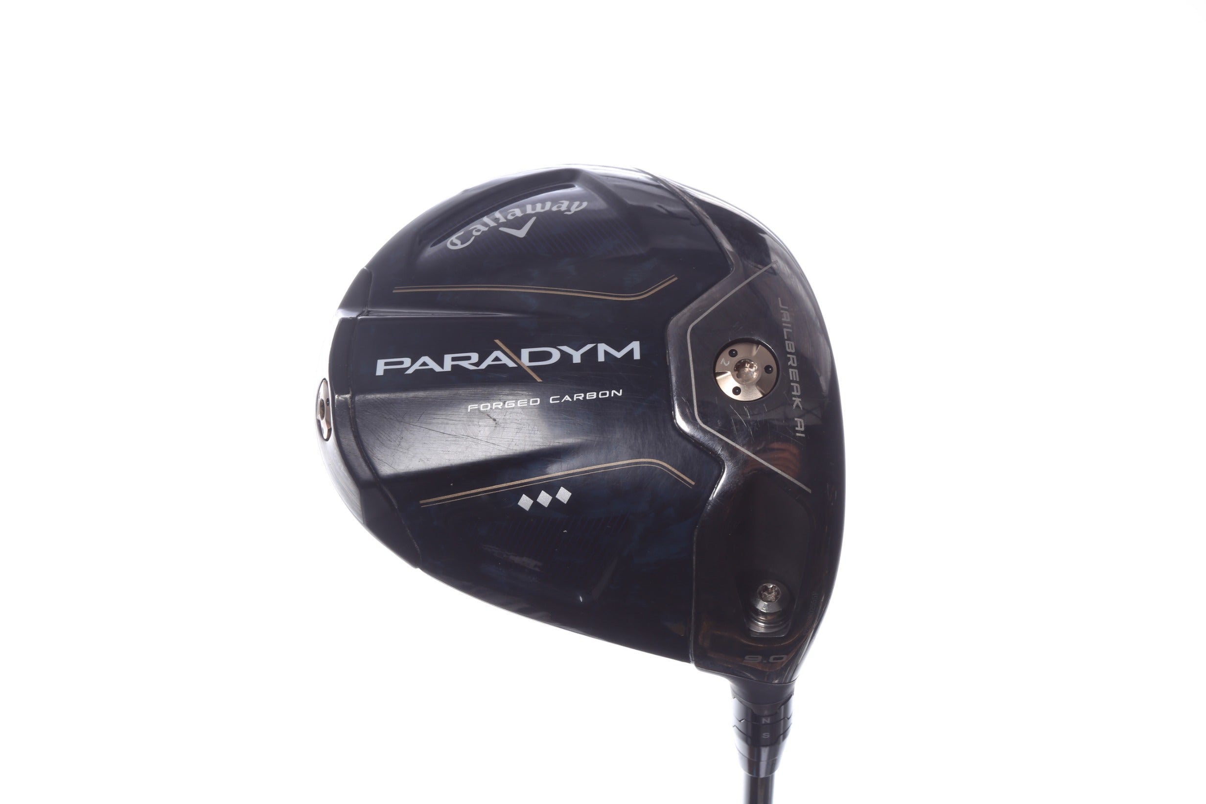 Used Callaway Paradym Triple Diamond Driver - 9 Degrees - Stiff Flex Mitsubishi Kai'li - Right-Handed-Next Round
