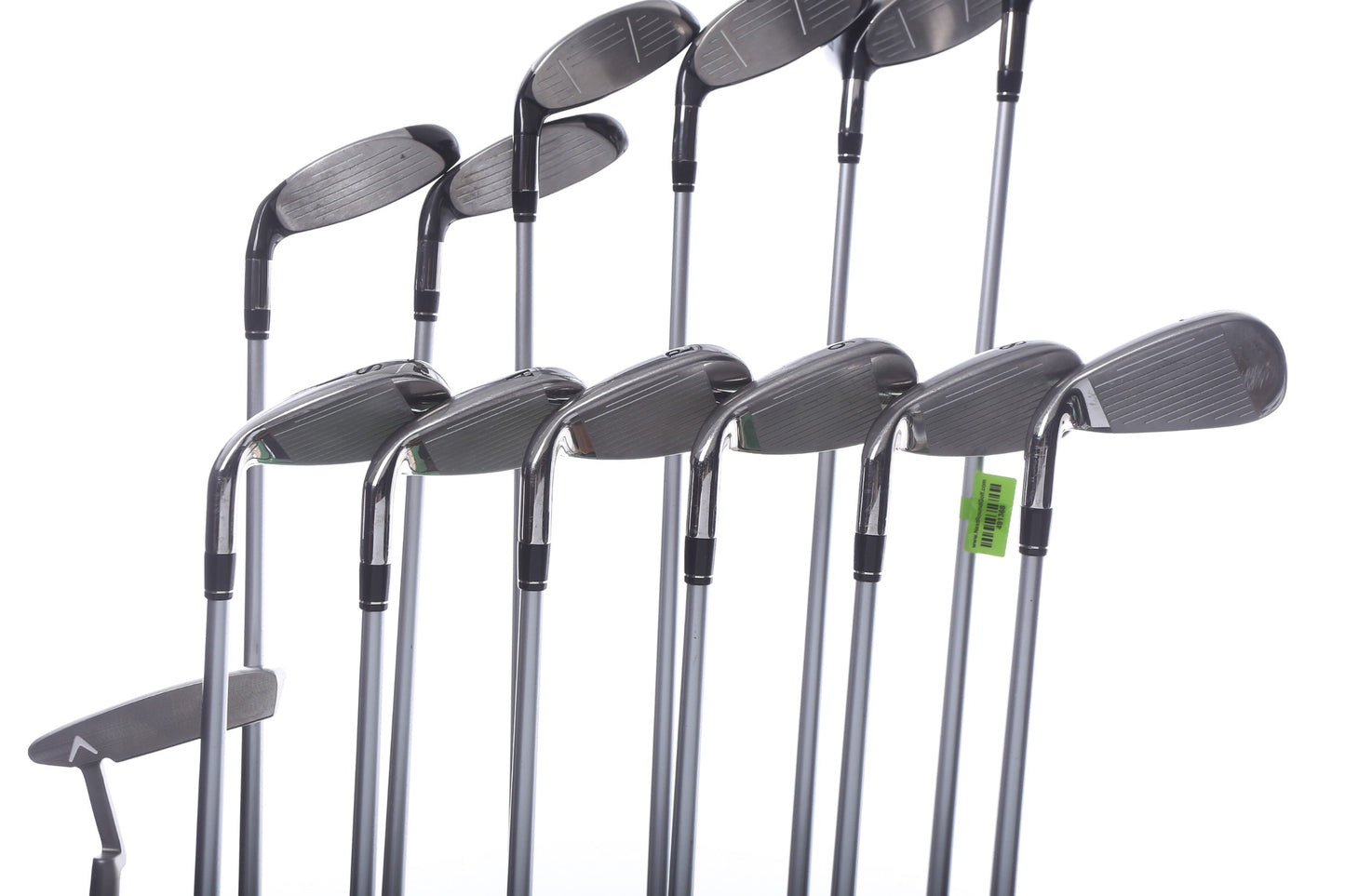 Used Callaway Solaire 13-Piece Coral Complete Set - Right-Handed - 1W, 3W, 5W, 7W, 5-6H, 7-SW, Putter - Ladies Flex-Next Round