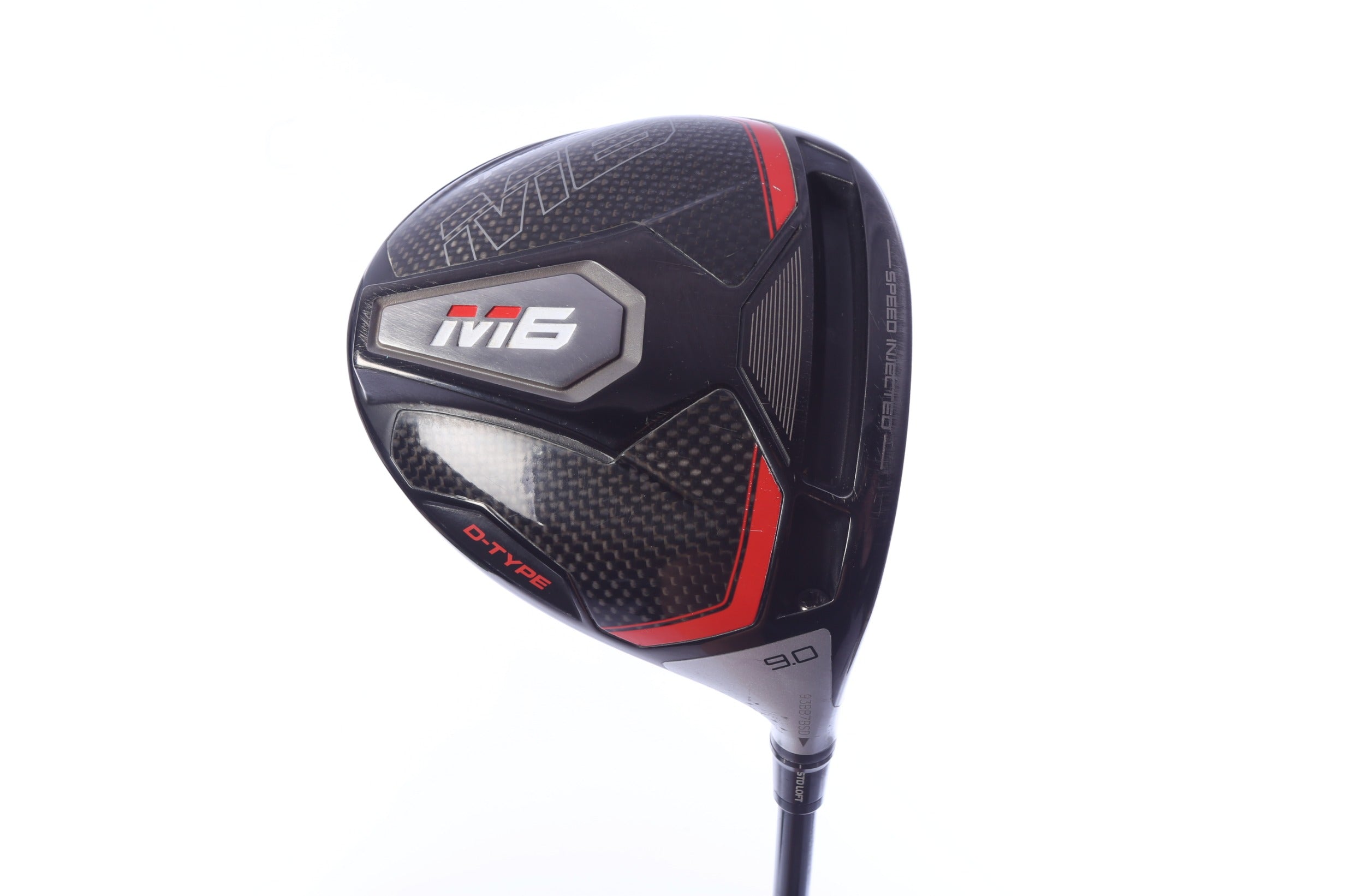 Used TaylorMade M6 Driver - 9 Degrees - Stiff Flex Project X HZRDUS Smoke RDX - Right-Handed