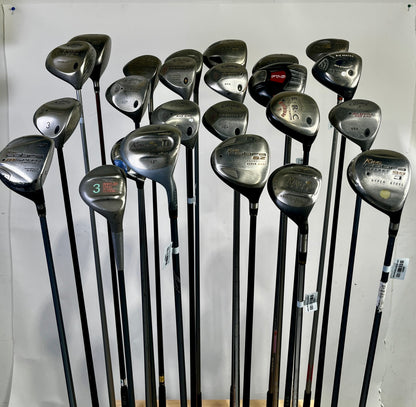 Wholesale Lot of 24 Callaway And King Cobra Drivers and Fairway Woods-Next Round
