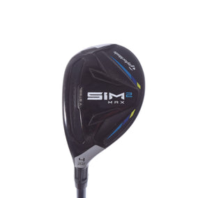 Used TaylorMade SIM2 MAX Rescue 4H Hybrid - Left-Handed - 22 Degrees - Regular Flex-Next Round