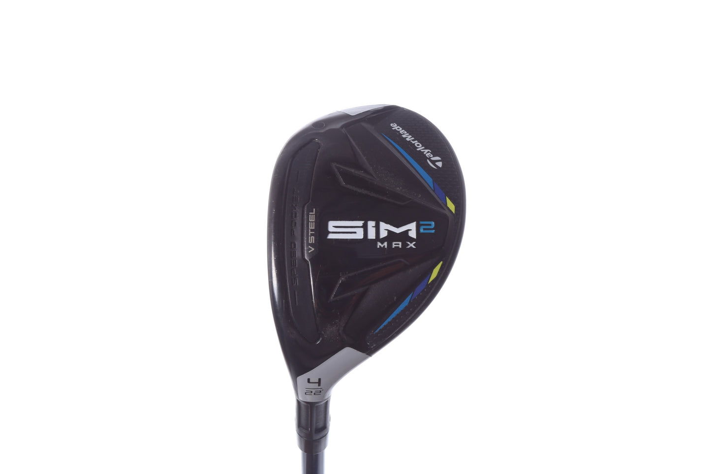 Used TaylorMade SIM2 MAX Rescue 4H Hybrid - Left-Handed - 22 Degrees - Regular Flex-Next Round