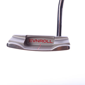 Used Evnroll ER2 MidBlade Red Gravity Putter - Left-Handed - 34.5 in - Blade-Next Round