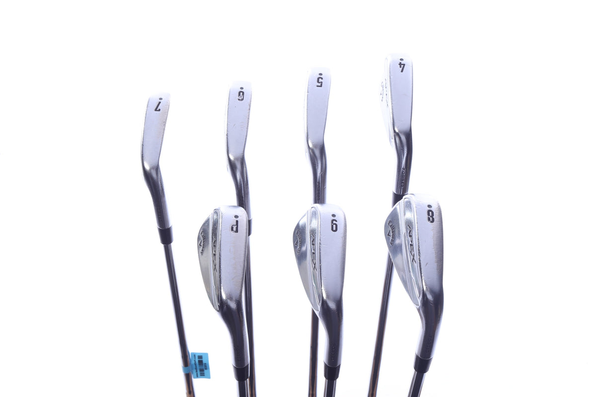 Used Callaway Apex Pro 21 Iron Set - Right-Handed - 4-PW - Stiff Flex-Next Round