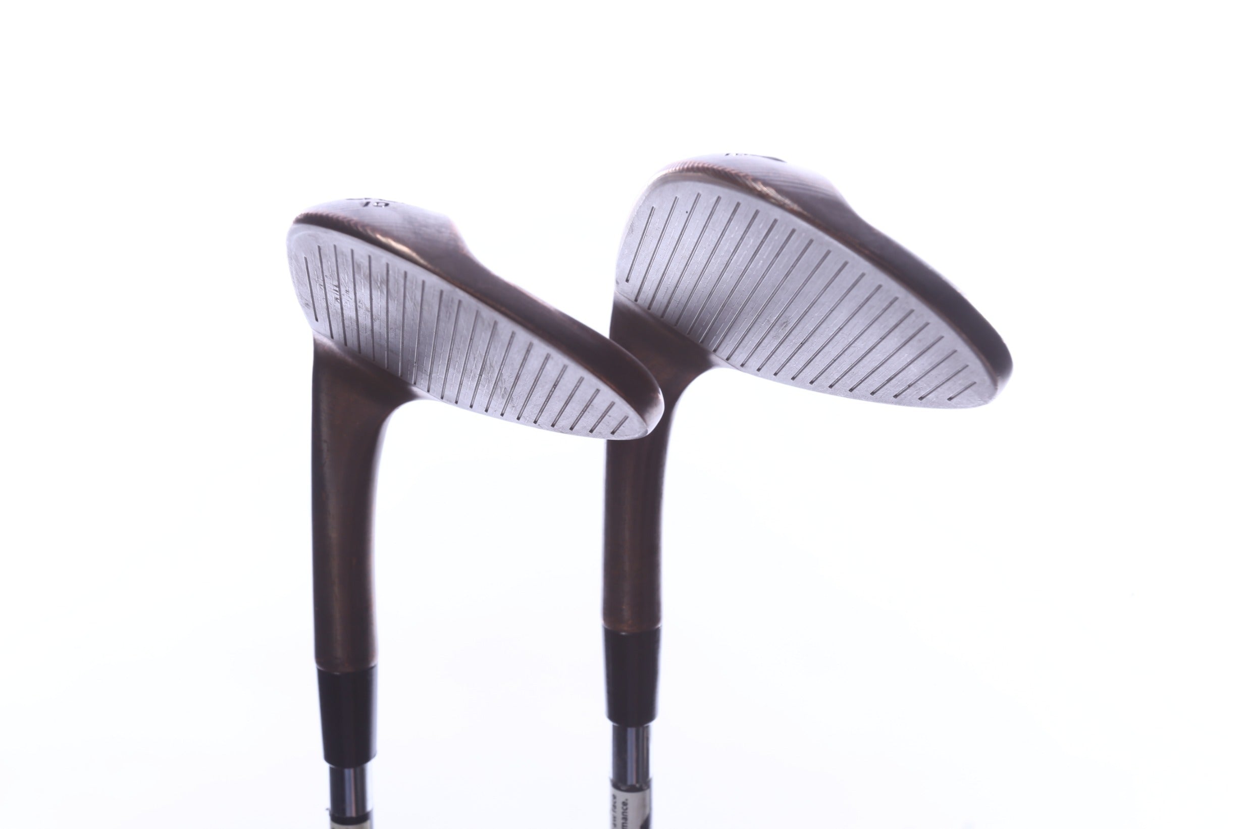 Used TaylorMade Milled Grind HI-TOE 3 Copper Wedge Set - Right-Handed - 54*, 58* - Wedge Flex-Next Round
