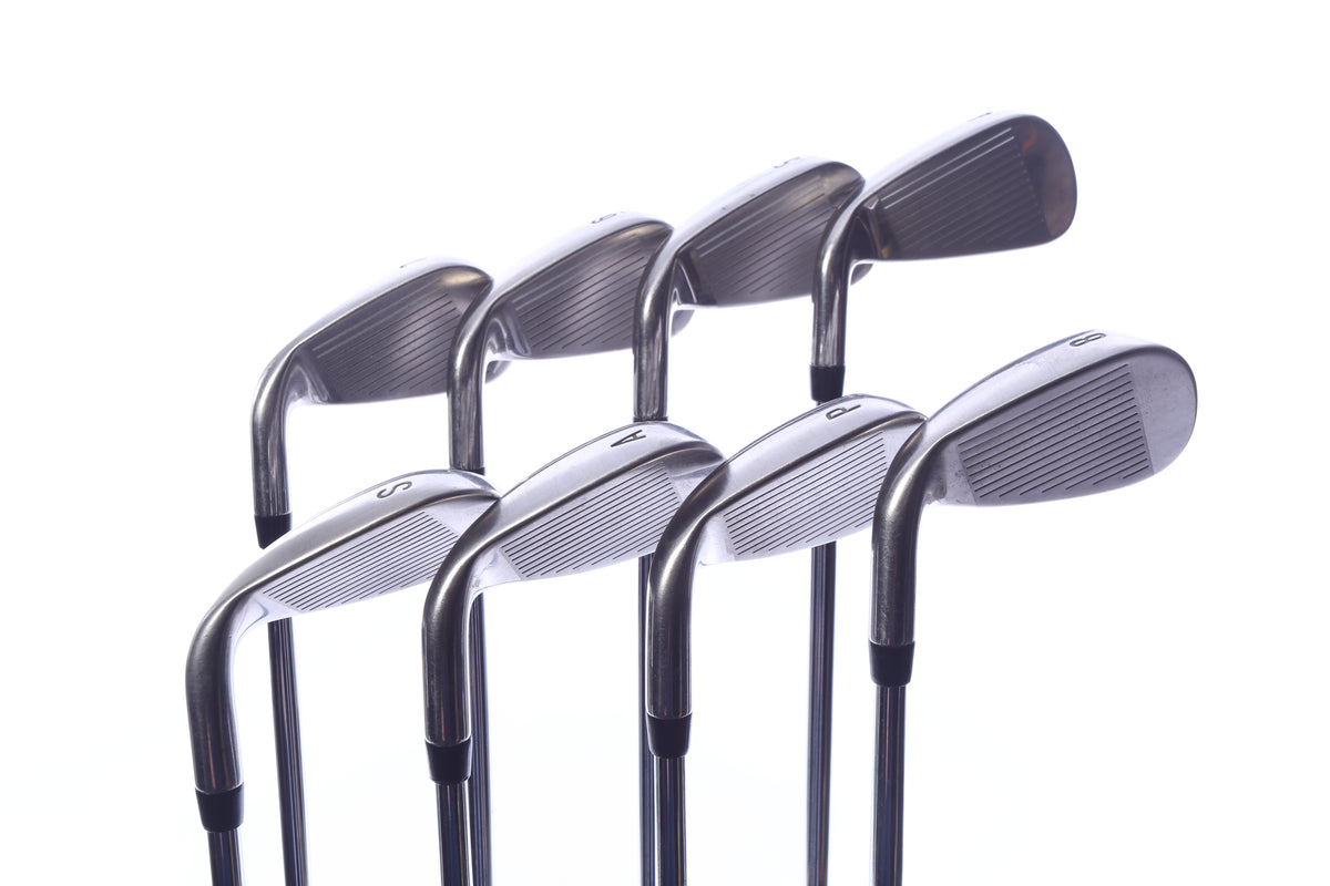 Used Callaway Mavrik Iron Set - Right-Handed - 4-8, PW, AW, SW - Stiff Flex