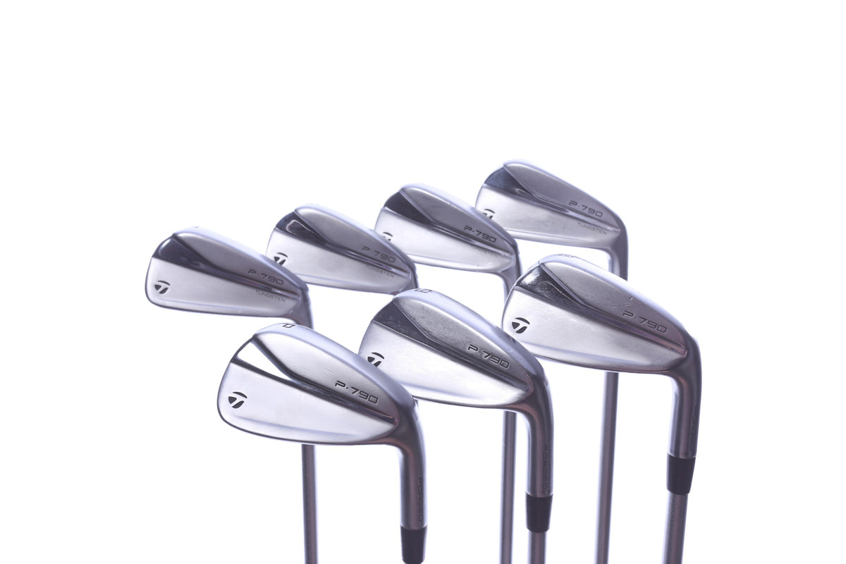 Used TaylorMade 2021 P790 Iron Set - Right-Handed - 4-PW - Stiff Flex