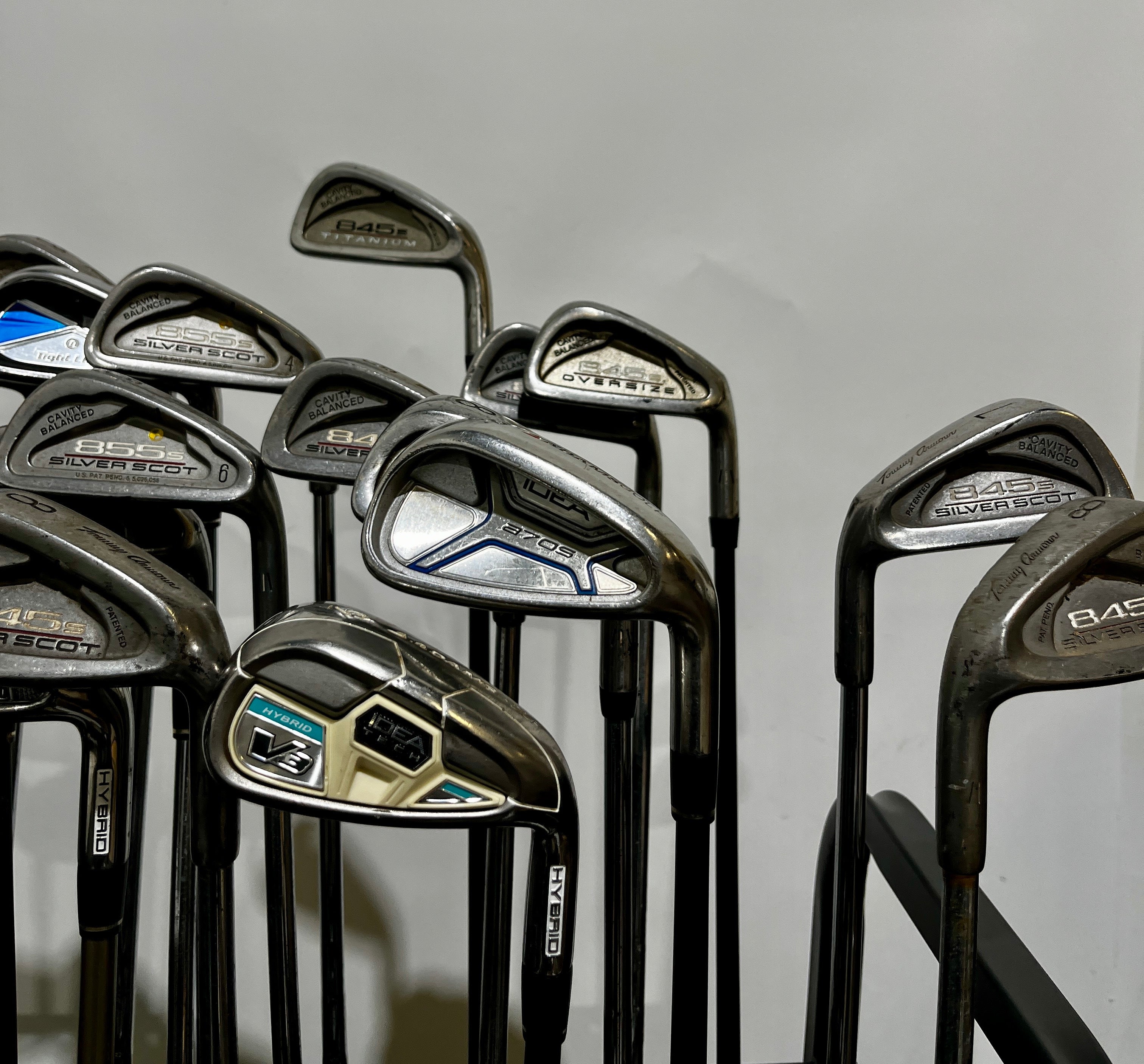 Wholesale Lot of 50 Golf Clubs - Assorted Single Irons and Wedges. Tommy Armour-Next Round