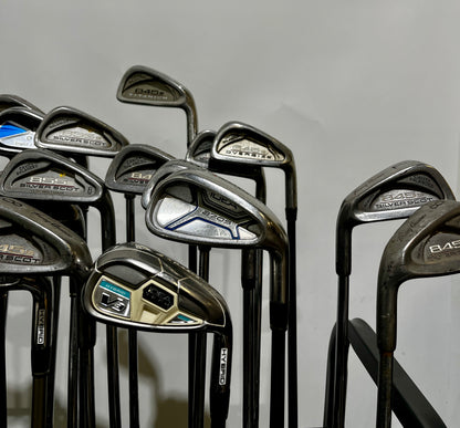 Wholesale Lot of 50 Golf Clubs - Assorted Single Irons and Wedges. Tommy Armour-Next Round