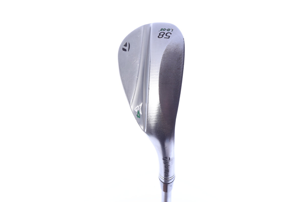 Used TaylorMade Milled Grind 4 Chrome Lob Wedge - Right-Handed - 58 Degrees - Wedge Flex-Next Round