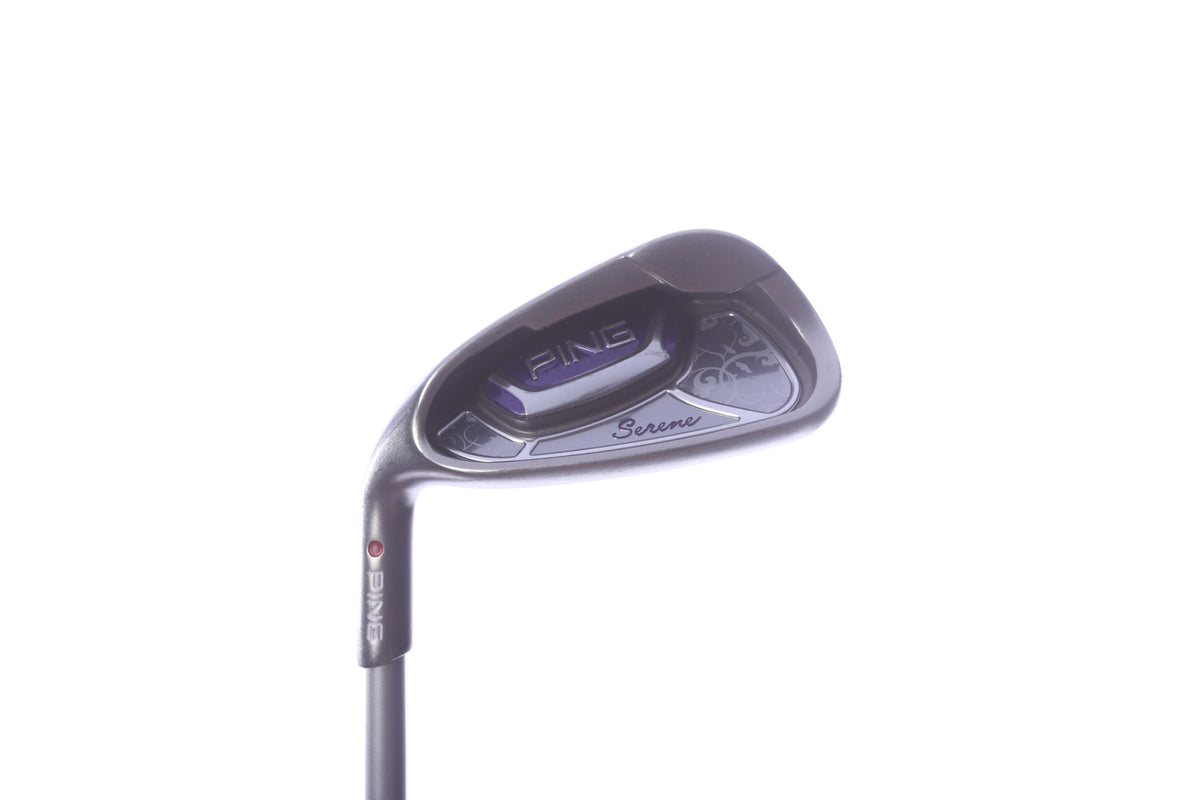 Used Ping Serene Single 9-Iron - Left-Handed - Ladies Flex-Next Round
