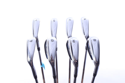 Used Cobra  King SpeedZone One Length Iron Set - Right-Handed - 4-PW, GW - Extra Stiff Flex