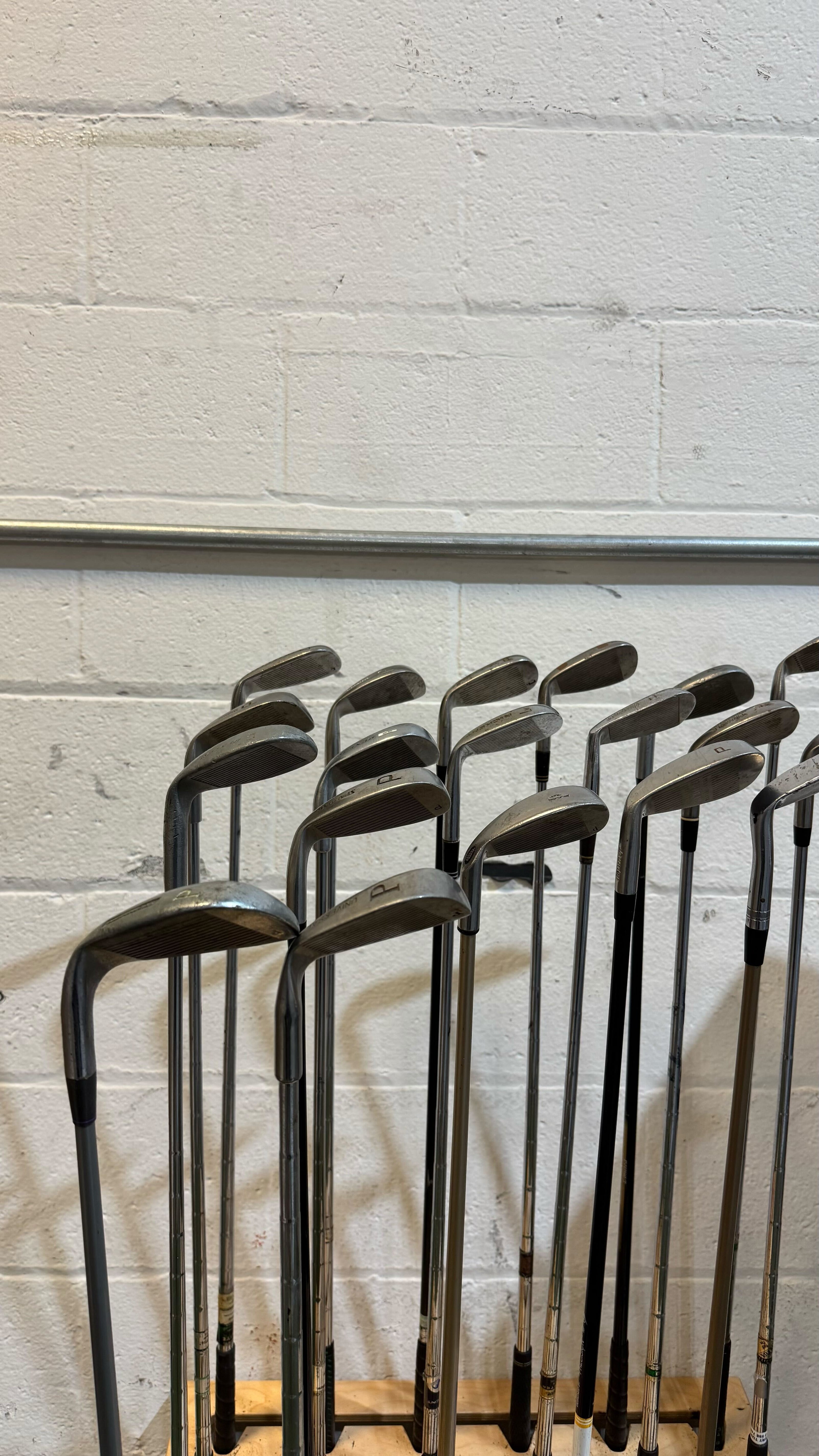 Wholesale Lot of 45 Golf Clubs - Assorted Wedges - RH/LH - Various Flexes-Next Round