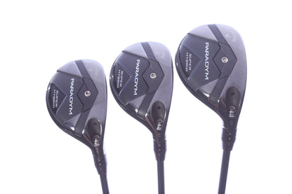 Used Callaway Paradym Super Hybrid Set - Right-Handed - 3H, 4H, 5H - Stiff Flex