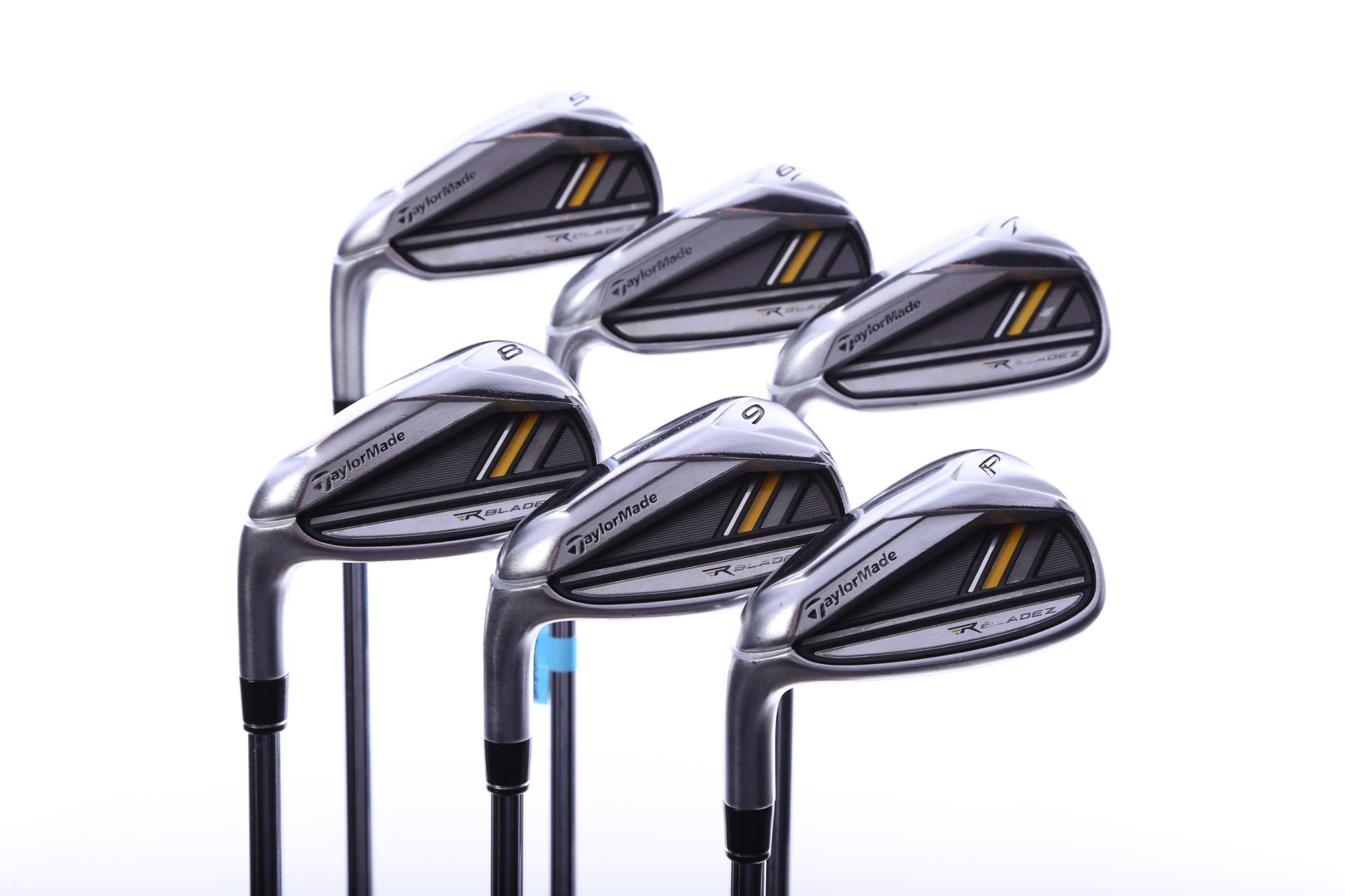 Used TaylorMade RocketBladez Iron Set - Left-Handed - 5-PW - Stiff Flex-Next Round