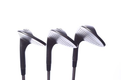 Used Titleist Vokey SM8 Jet Black Wedge Set - Right-Handed - 50*, 54*, 60* - Extra Stiff Flex-Next Round