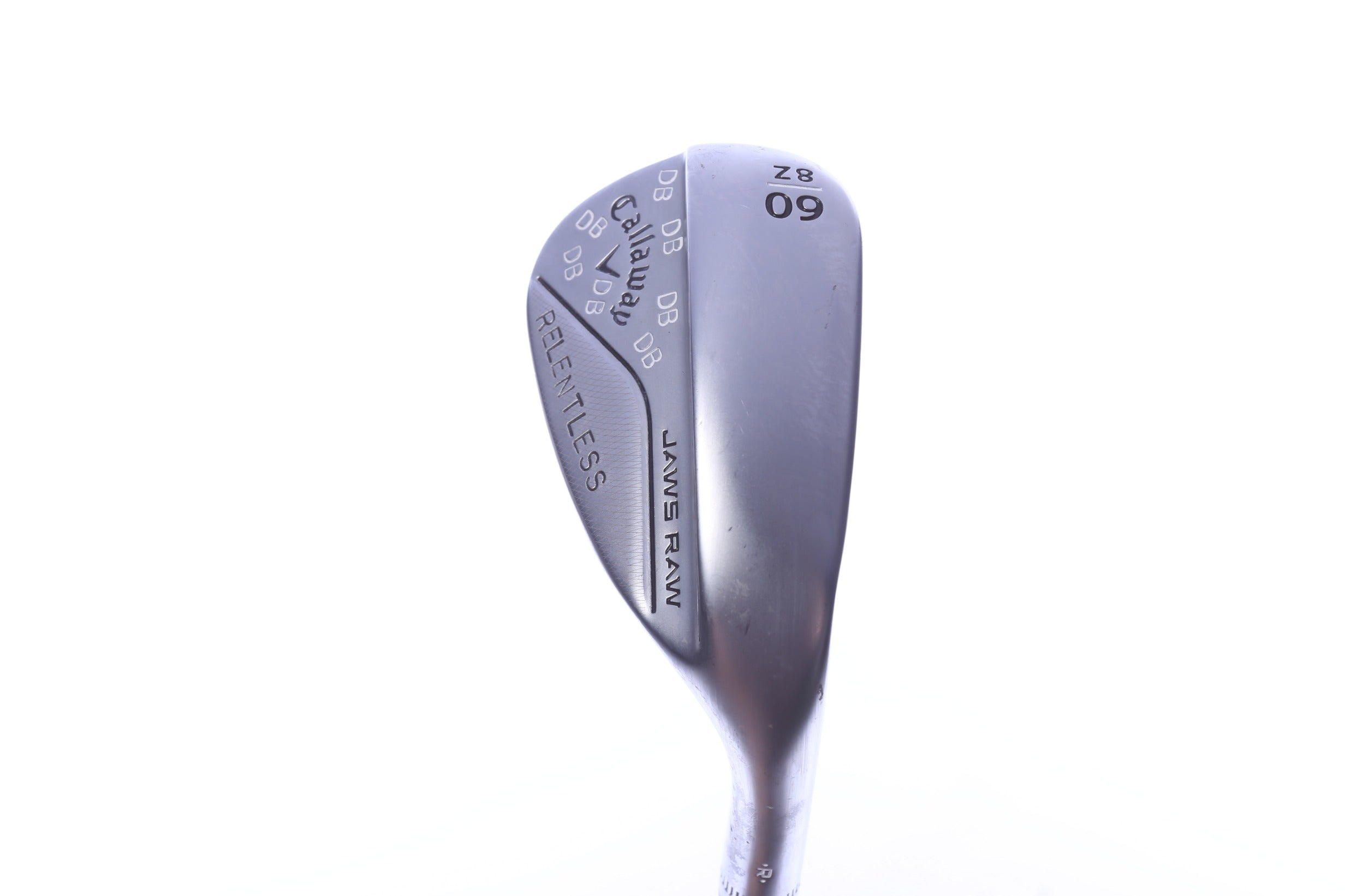 Used Callaway Jaws Full Toe Raw Face Chrome Lob Wedge - Right-Handed - 60 Degrees - Wedge Flex