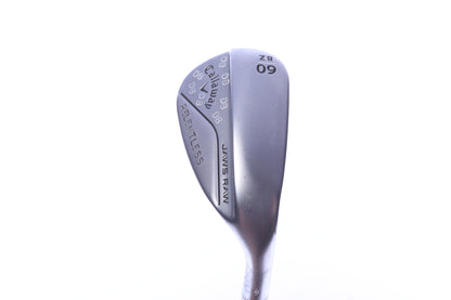 Used Callaway Jaws Full Toe Raw Face Chrome Lob Wedge - Right-Handed - 60 Degrees - Wedge Flex