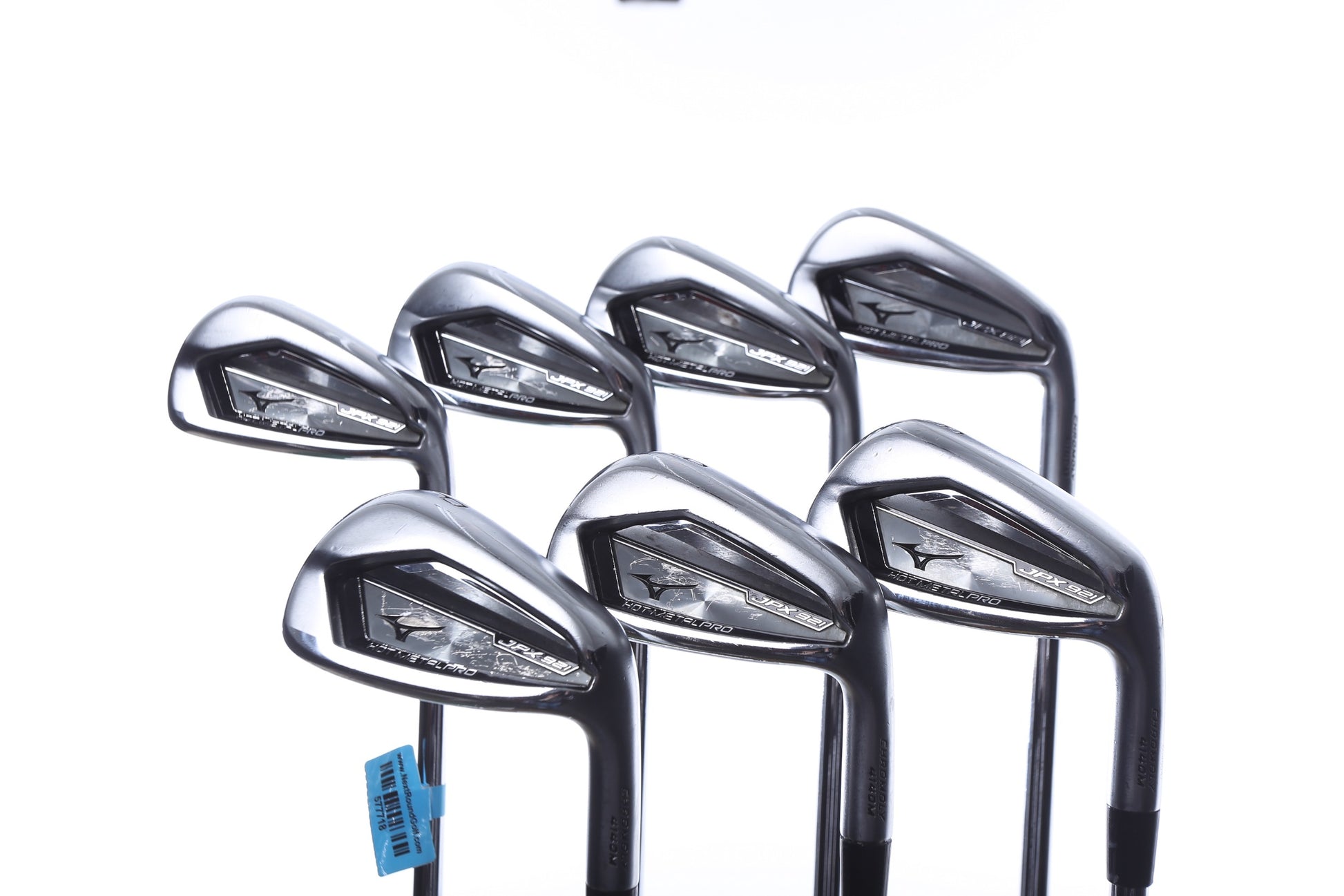 Used Mizuno JPX 921 Hot Metal Pro Iron Set - Right-Handed - 4-PW - Extra Stiff Flex-Next Round