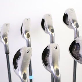 Used Callaway X-18 Pro Series Iron Set - Right-Handed - 5-PW, SW - Stiff Flex-Next Round