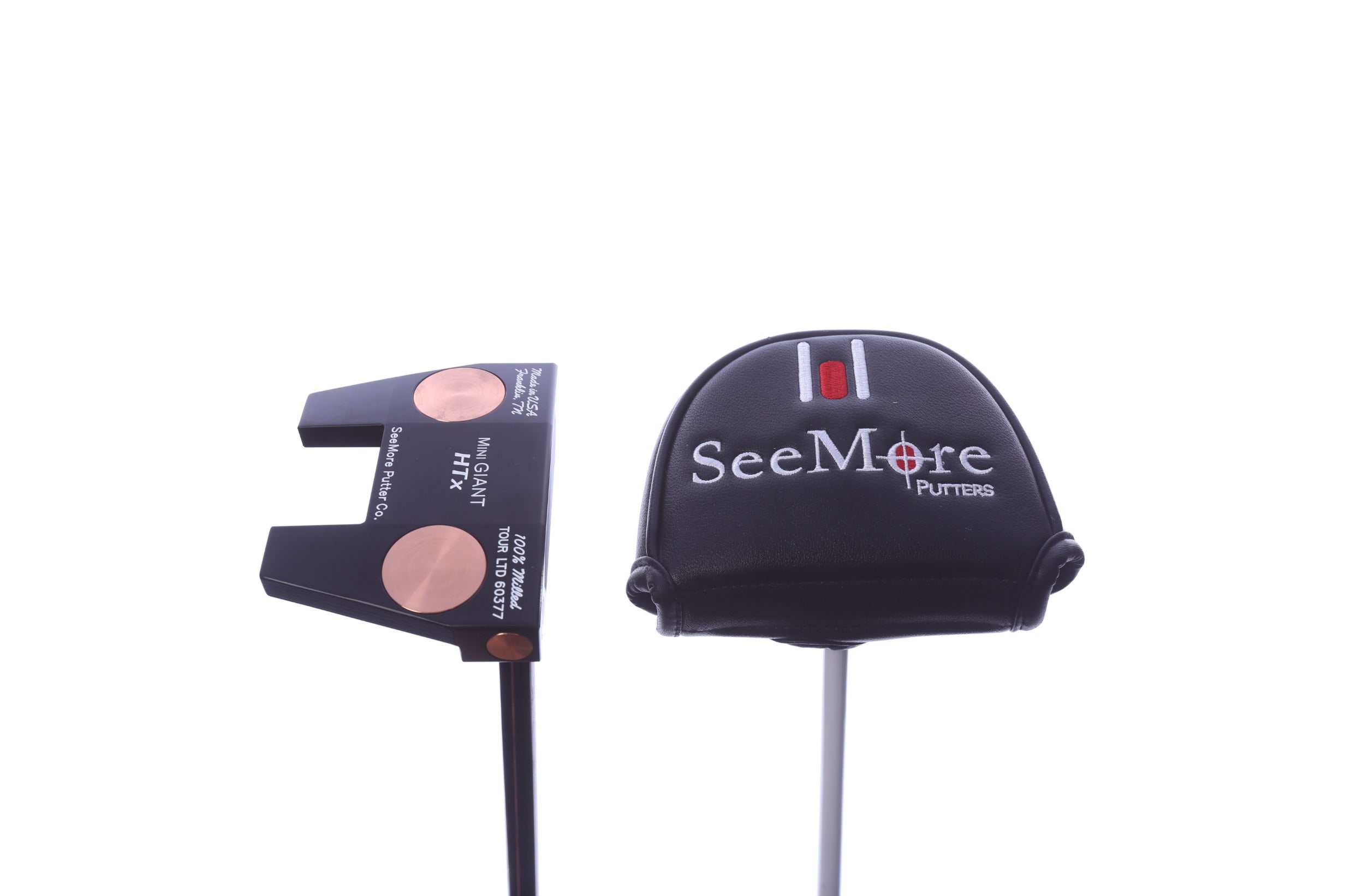 Used See More Black Mini Giant HTX Putter - Right-Handed - 35 in - Mallet