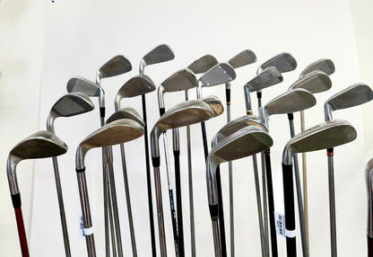 Wholesale Lot of 48 Golf Clubs - Right and Left-handed - Irons and Wedges-Next Round