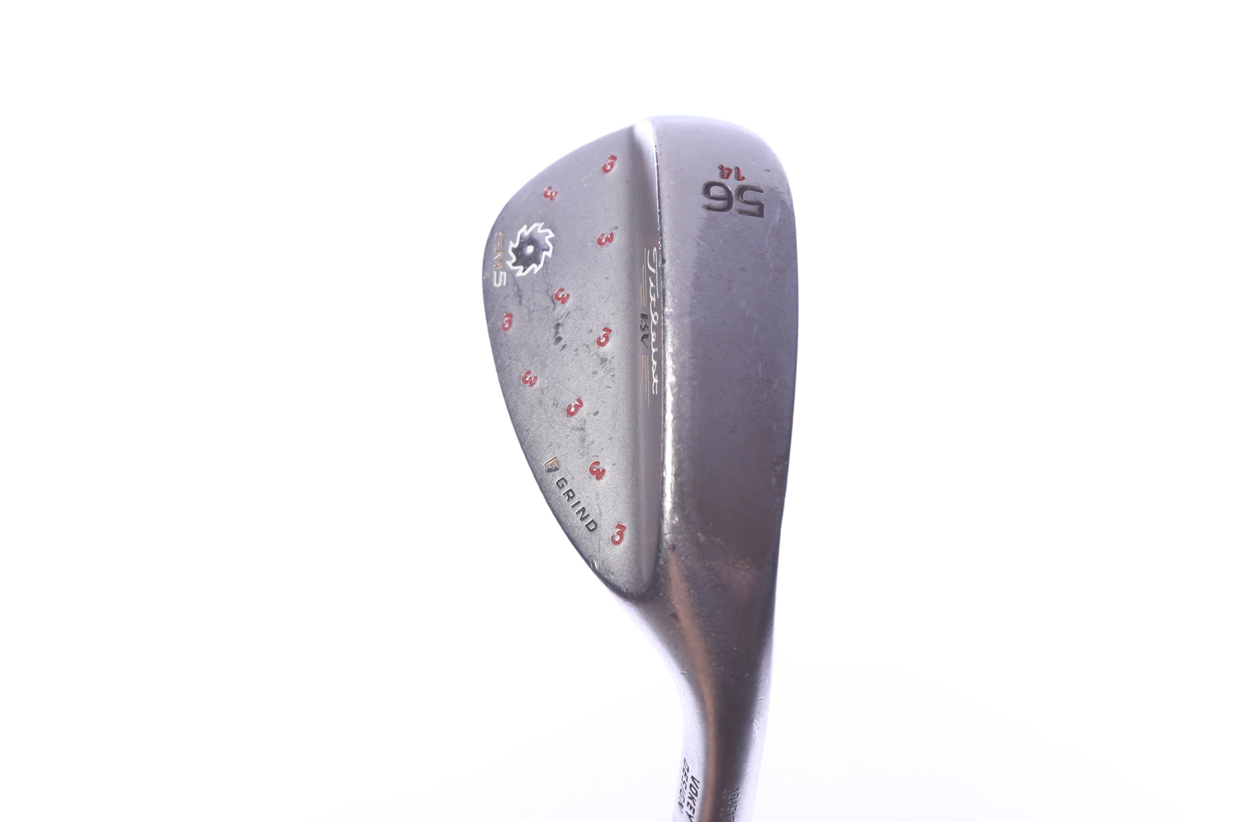Used Titleist Vokey SM5 Gold Nickel Sand Wedge - Right-Handed - 56 Degrees - Wedge Flex