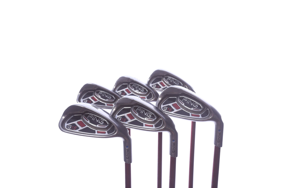 Used Ping G15 Iron Set - Right-Handed - 5-PW - Regular Flex