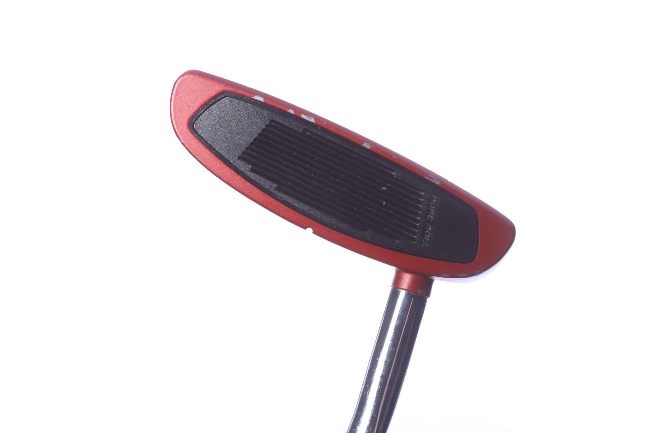 Used TaylorMade Spider Red Double Bend Putter - Left-Handed - 35 in - Mallet