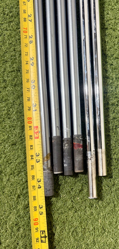 Wholesale Lot of 6 Golf Shafts- Project X & Mitsubishi - Stiff Flex-Next Round