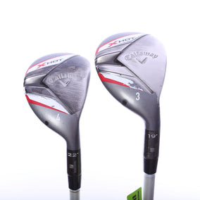 Used Callaway X Hot Hybrid Set - Right-Handed - 3H, 4H - Regular Flex-Next Round