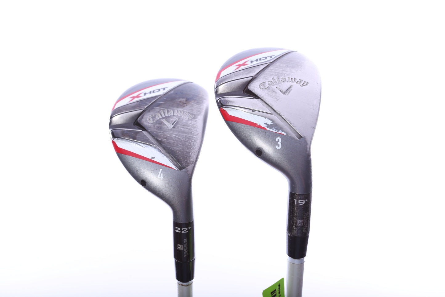 Used Callaway X Hot Hybrid Set - Right-Handed - 3H, 4H - Regular Flex-Next Round