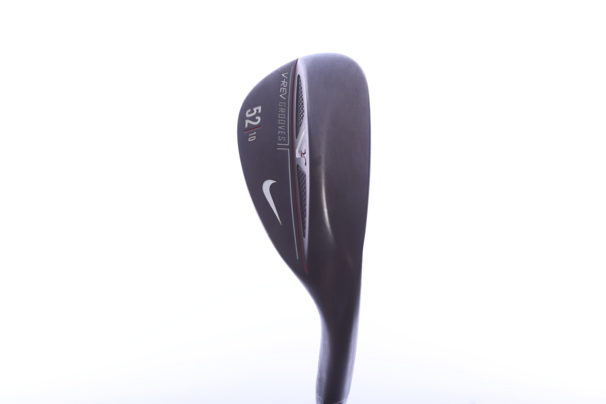 Used Nike VR V-REV Black Satin Gap Wedge - Right-Handed - 52 Degrees - Stiff Flex