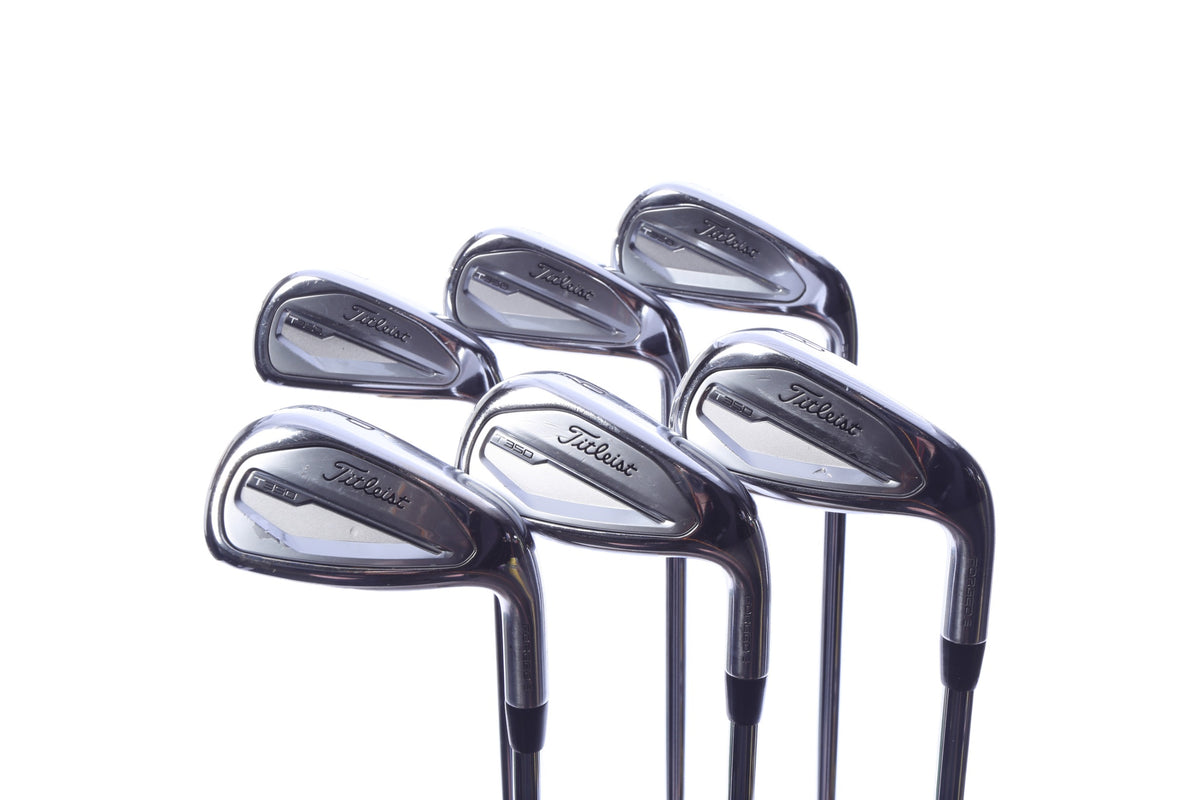 Used Titleist 2023 T350 Iron Set - Right-Handed - 5-PW - Stiff Flex