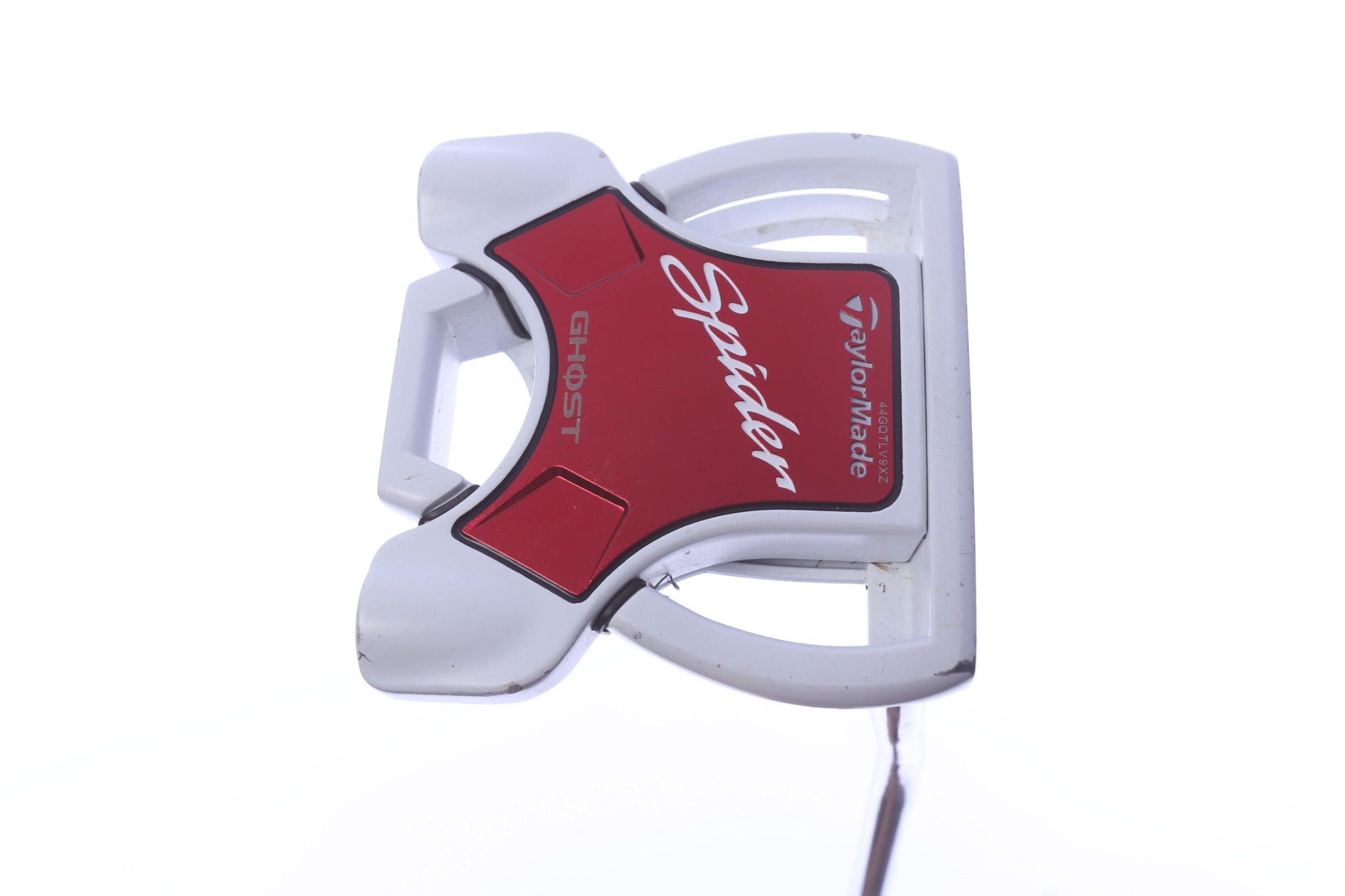 Used TaylorMade Spider Ghost White Double Bend Putter - Right-Handed - 35 in - Mallet
