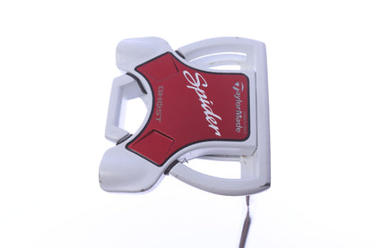 Used TaylorMade Spider Ghost White Double Bend Putter - Right-Handed - 35 in - Mallet