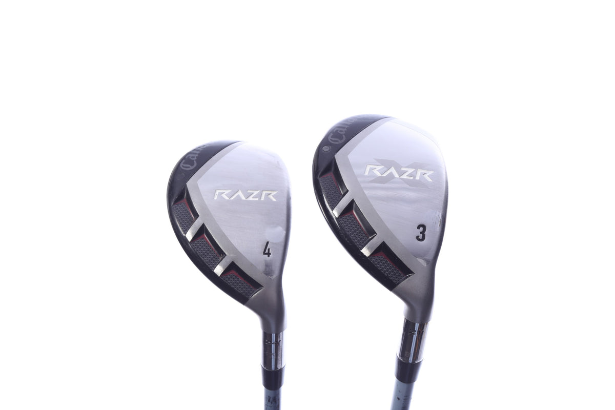 Used Callaway RAZR X Hybrid Set - Right-Handed - 3H, 4H - Regular Flex-Next Round