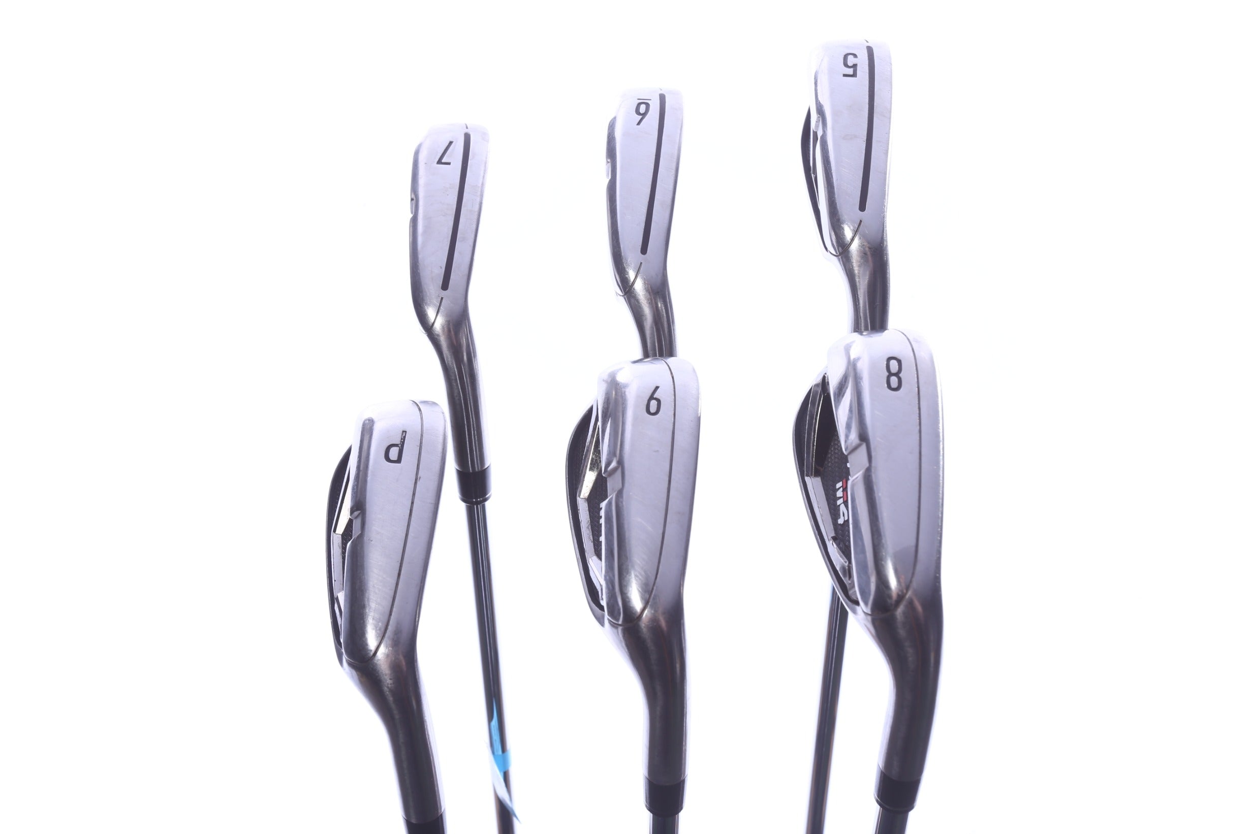 Used TaylorMade M4 2021 Iron Set - Right-Handed - 5-PW - Stiff Flex