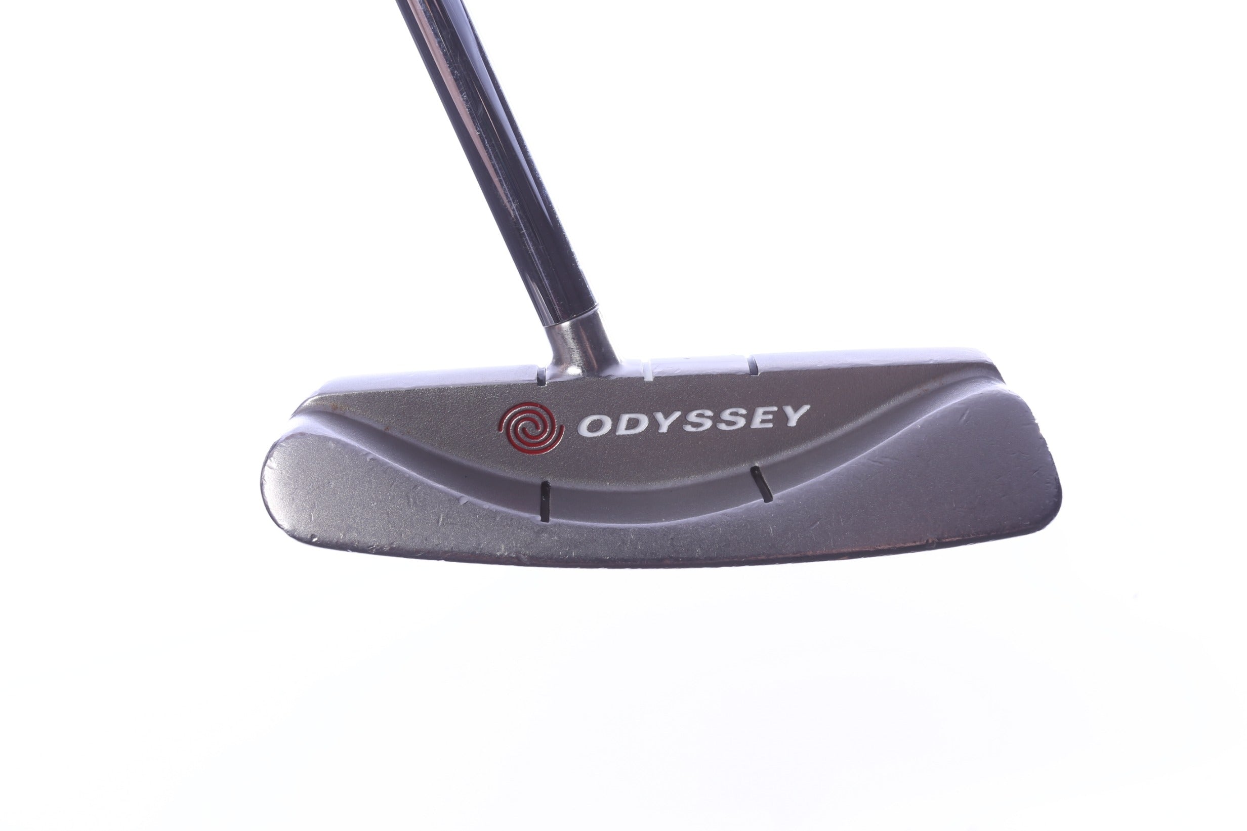 Used Odyssey White Steel #2 Center Shaft Putter - Right-Handed - 35 in - Blade