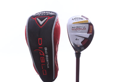 Used Callaway Big Bertha Diablo 4H Hybrid - Left-Handed - 24 Degrees - Seniors Flex-Next Round