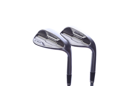 Used Cleveland CBX ZipCore Satin Wedge Set - Right-Handed - 52*, 56* - Wedge Flex
