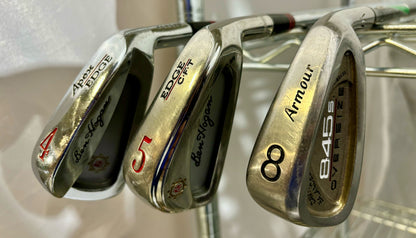 Wholesale Lot of 50 Golf Clubs - Assorted Single Irons and Wedges.-Next Round