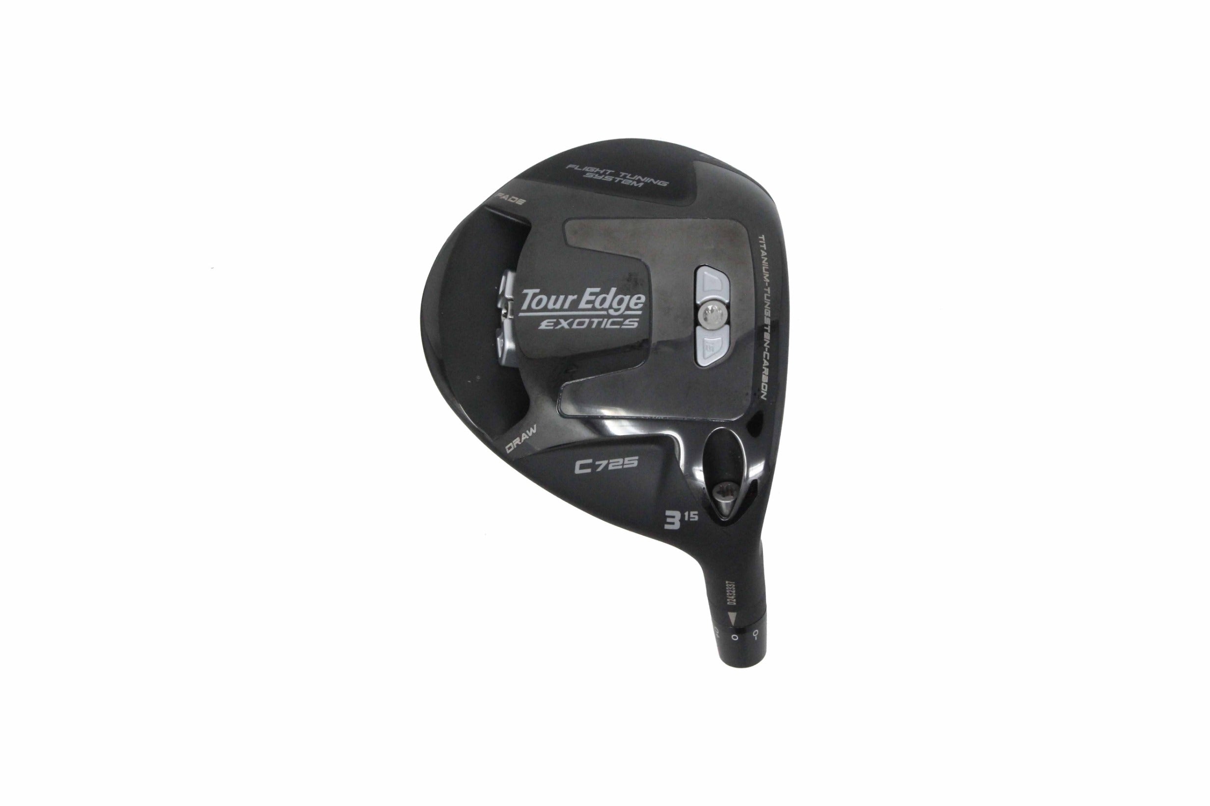 Used Tour Edge Exotics C725 3-Wood - HEAD ONLY - Right-Handed - 15 Degrees