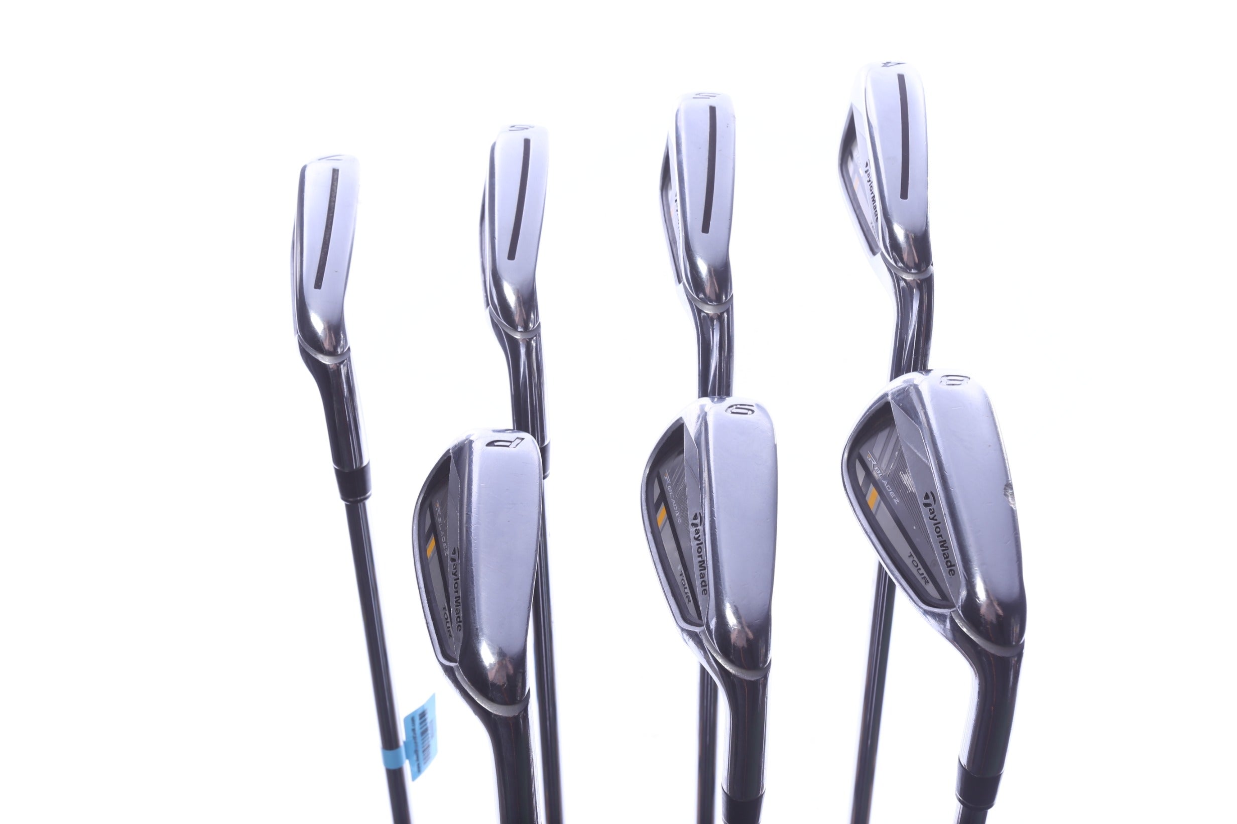 Used TaylorMade RocketBladez Tour Iron Set - Right-Handed - 4-PW - Stiff Flex
