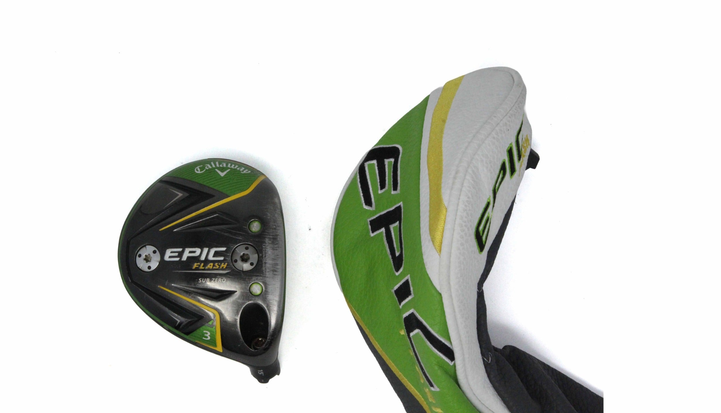 Used Callaway Epic Flash Sub Zero 3-Wood - Right-Handed - 15 Degrees - Not Specified Flex-Next Round